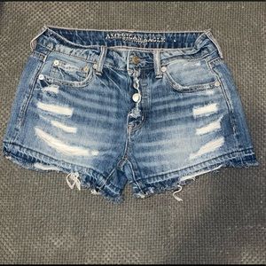 Like new American eagle short shorts size 00